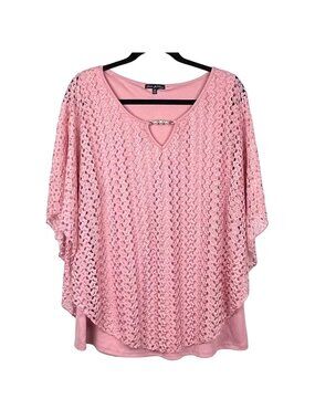 SUMMER CLEARANCE Pink Top Tank Size 2X by Jade Moon